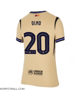 Billige Fotballdrakt Barcelona Dani Olmo #20 Replika Bortedrakt Dame 2025-26 Kortermet Billige Fotballdrakt Barcelona Dani Olmo #20 Replika Bortedrakt Dame 2025-26 Kortermet